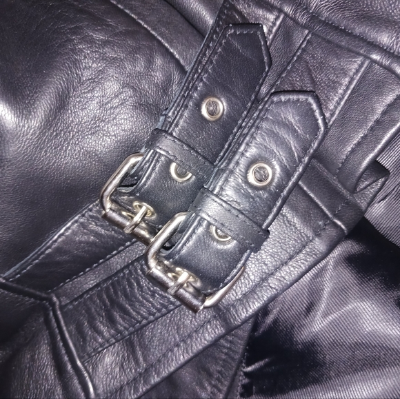 Walter Baker Allison Leather Moto Jacket. XL - Picture 9 of 16